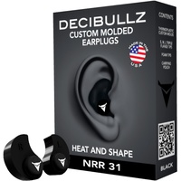 Decibullz Custom Molded Earplugs Nrr 31Db