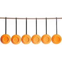 Glow Shot Clay Pigeon Hangers 6pk