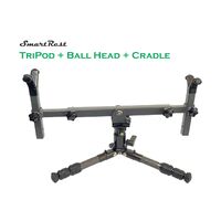 Eagleye Smartrest Adjustable Gun Shooting Rest Combined Tripod & Cradle - Ball Head #srt02