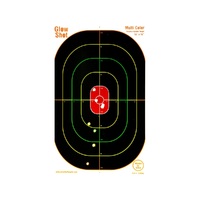 Eagleye Glowshot 16 Inch Multi Color Reactive Splatter Target - 20pk #gs16hc-25