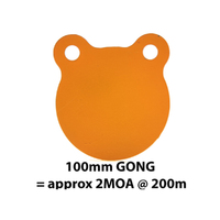 Eagleye Glowshot 100mm Bis500 Steel Shooting Target Gongs -  #gs100