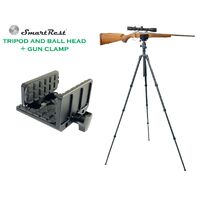 Eagleye Smartrest Tripod + Ball Head + Gun Clamp - Aluminium #srtl + Gc