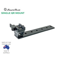 Eagleye Smartrest Single Qr Mount Quick Release Rail - Black #srsqr
