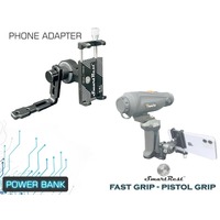 Eagleye Smartrest Phone Mount For Power Bank - Pistol Grip #Pbpm
