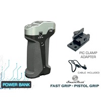 Eagleye Smartrest Pistol Grip Power Bank - For Thermal Monocular #Srpgb