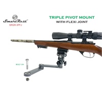 Eagleye Srgr-3pfj Triple Pivot Mount Flexi Joint Standard Gun Rest 6kg Capacity Arca