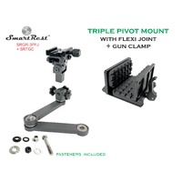 Eagleye Srgr-3pfj+Srtgc Triple Pivot Mount Gun Clamp Flexi Joint 6kg Load