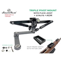 Eagleye Srgr-3pcfj-S+Sragm Firearm Support Mount Triple Pivot Flexi Joint 6kg Capacity
