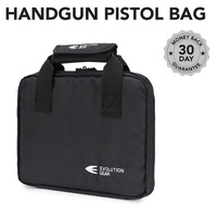 Evolution Gear Handgun Pistol Bag Soft Case With 5 Magazine Slots - Black #schg_600