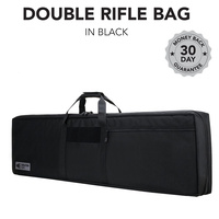 Evolution Gear 50 Inch Double Rifle Gun Bag - Black