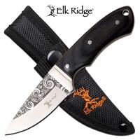 ELK RIDGE ER-AXE004BO AXE WITH BLACK AND ORANGE HANDLE 