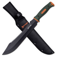 Elk Ridge Fixed Blade Knife (clamshell) - 3cr13 Black Stainless Steel Blade #Er-fix001ogn