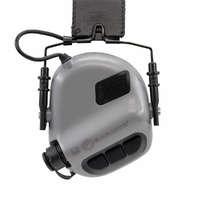 Earmor Electronic Shooting Earmuff Hearing Protector #m31 Cadet Grey