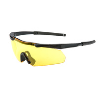 Earmor 400 Uv Protection Impact Resistant Blade Style Shooting Glasses #s01 Amber