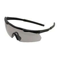 Earmor 400 Uv Protection Impact Resistant Blade Style Shooting Glasses #s01 Smoke Grey