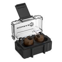 Earmor M20t Pro Bluetooth Earplugs Noise Cancelling Coyote Brown #m20tp-cb