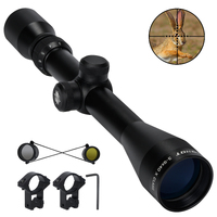 Epic Shot X Class 3-9x40mm Mil-dot Rifle Scope - 1 Inch Tube Waterproof Fog-proof With Rings #Esx3940