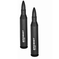 Epicshot Premium Metal Snap Caps - 25-06 Rem 2pk Black #Es119108