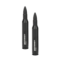 Epicshot Premium Metal Snap Caps - 270 Win 2pk Black #Es119109