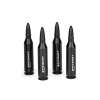 Epicshot Premium Metal Snap Caps - 243 Win 4pk Black #Es119107
