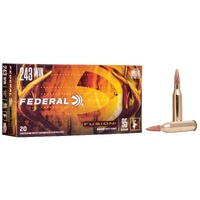 Federal Fusion Rifle 243 Win Soft Point Bullet - 95 Grain #ff243fs1