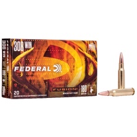 Federal Fusion Rifle 308 Win Soft Point Bullet - 180 Grain 20pk #ff308fs3