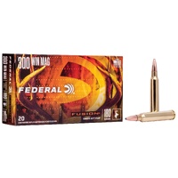 Federal Fusion Rifle 300 Win Mag Soft Point Bullet - 180 Grain 20pk #ff300wfs3