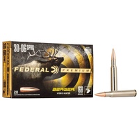 Federal 30-06 Spr Berger Hybrid Hunter Bullet - 168 Grain 2800 Fps 20pk #p3006bch1