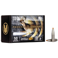 Federal Trophy Bonded Tip 270 Cal 130gr Reloading Projectiles 50 Pack