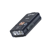 Fenix 260 Lumen Led Keychain Flashlight - Usb Type-C Charging Black #e03R