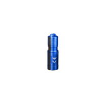 Fenix 200 Lumens Rechargeable Mini Keychain Light - Blue 49m Throw #e02r Blue