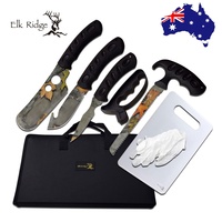 Elk Ridge  Game Processing Kit Hunting Skinning Knife W/case Er-925