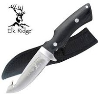Elk Ridge Gut Hook Hunter Fixed Blade Hunting Knife With Sheath Er-066