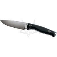 Fox Vox Tur Cocobolo Fixed Blade Knife - 11cm Blade G10 Black #fox-fx-529cb