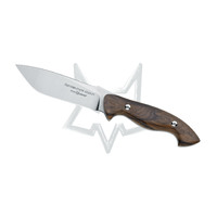 Fox Retribution Scout Fixed Blade Knife - Ziricote Handle 11.02 Inch Overall #fx-600 W