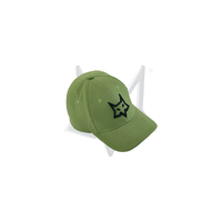 Fox Cutlery Outdoor Unisex Adjustable Fox Black Logo Cap - Green #fx-Cap01Gr