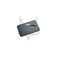Fox Non-Slip Leather Display Mat Pad W Fox Logo - Black 38 X 25 Cm #fox-Fx-Matb