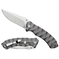 Fox Olamic Bravado Hunting Folding Knife - 10.5Cm Blade W Titanium Handle #olc-0112/2Ti