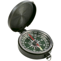 Fox Outdoor Fully Functional Pocket Compass - Black #fox-ts 825