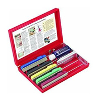 Gatco 10005 Edgemate Professional Knife Sharpening System With 5 Stones