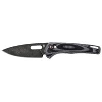 Gerber 3.9 Inch Fine Edge Blade Sumo Folding Pocket Knife - Black #gr2259