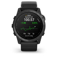 Garmin Tactix 7 Standard Edition Smart Watch - Premium Tactical Gps Watch With Silicone Band #010-02704-02