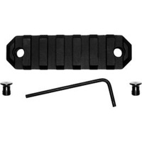 Grovtec Ar Foreend Picatinny Rail Adapter 3 Inches 7 Slots Keymod - Black #gtsw228