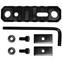 Grovtec Ar Foreend Picatinny Rail Adapter 3.1 Inches 5 Slots - Black #gtsw192