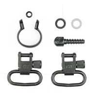 Grovetec Gtsw45 One Piece Barrel Band Swivel Set For .645 To .660 Barrels