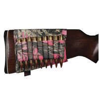 Grovtec Gtac74 Buttstock Rifle Cartridge Holder In Truetimber Pink