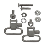 Grovtec Gtsw10 Ruger All Weather Stock Swivel Set With 1 Inch Loops