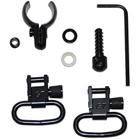 Grovtec Gtsw46 Two Piece Barrel Band Swivel Set For 0.800-0.850 Inch Barrels