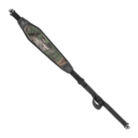 Grovtec Gtsl124 Qs Trek Padded Rifle Sling With Swivels In Xtra Green