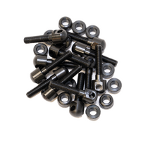 Grovtec Gthm53 Machine Screw 12 Pack 7 8 Inch With Nuts And Spacers